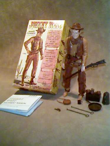 vintage johnny west action figures